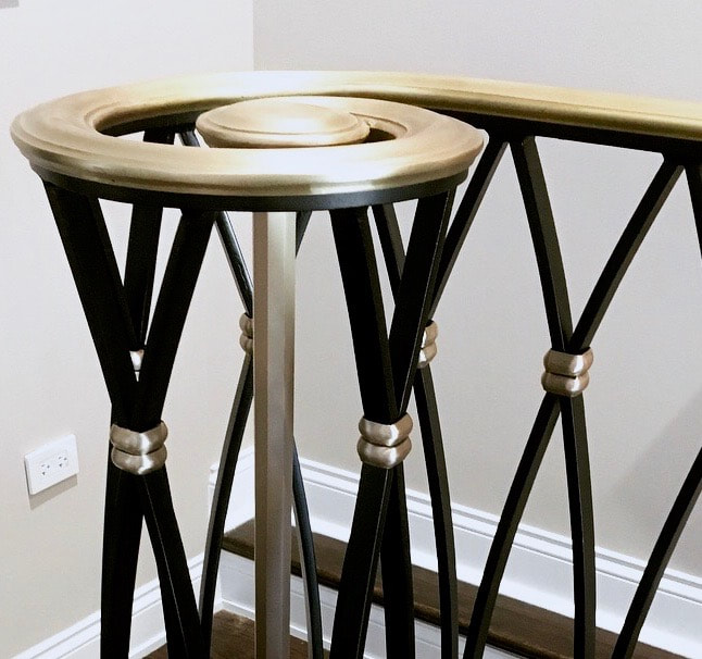 Luxury Railing Bronze Brass custom build home fine high-end